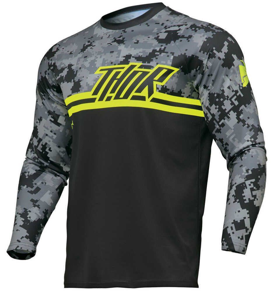 Maillot Moto Cross Enfant Thor 2024 Sector Digi Camo