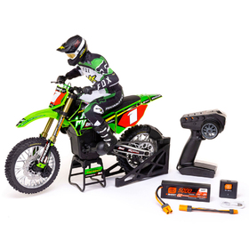 Moto radiocommandée Losi Promoto-MX Pro Circuit Vert