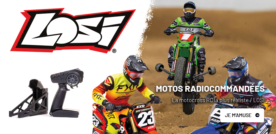 Bloc Image - Motos radiocommandées Losi