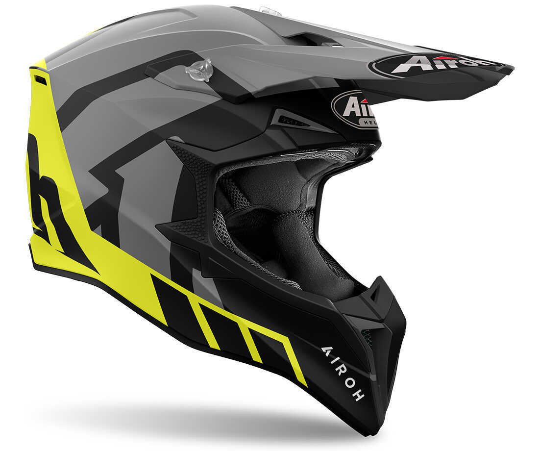 Casco cross Airoh Wraaap Lollipop Gloss helmet casque moto