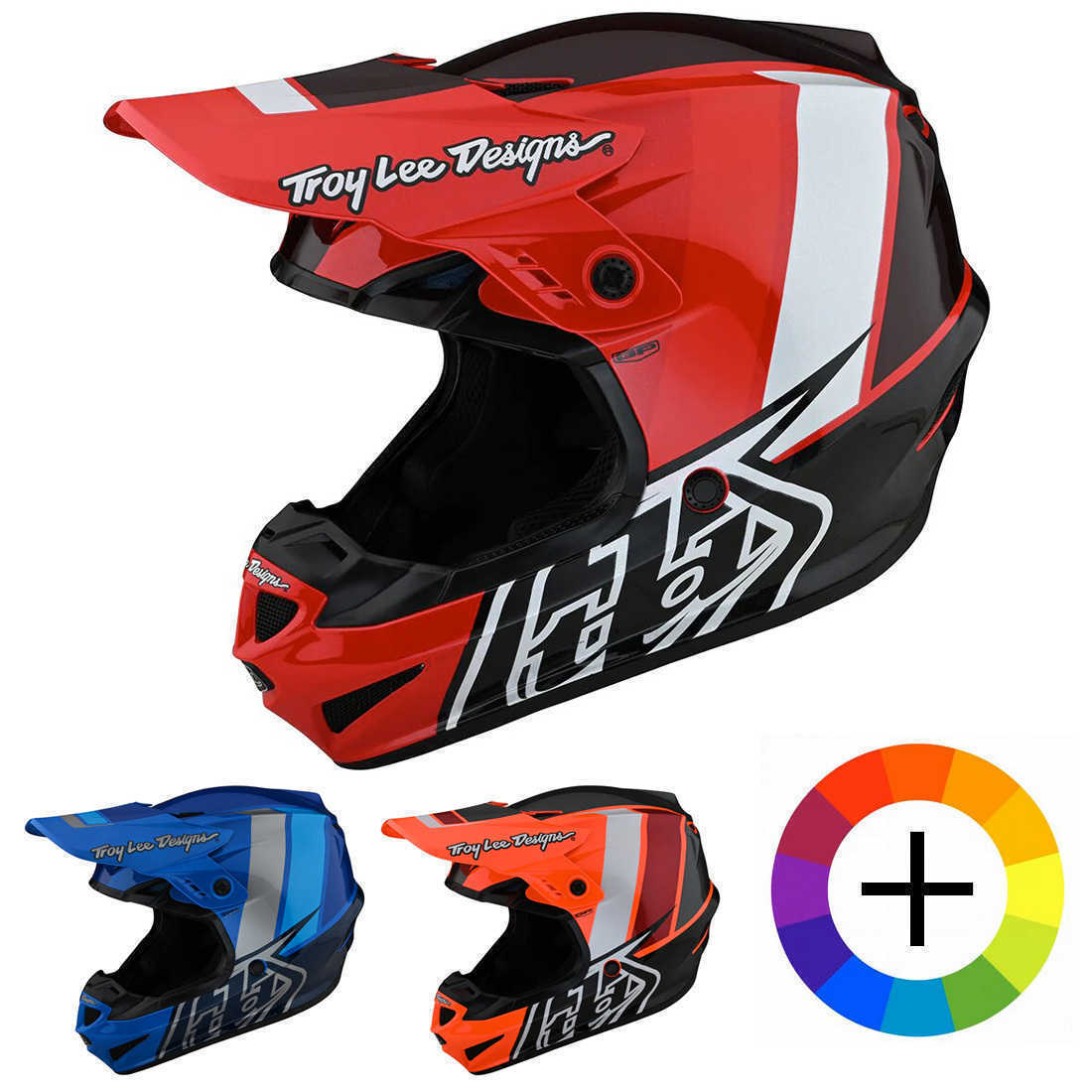 Casque de moto junior - Casque motocross pour enfants - Design