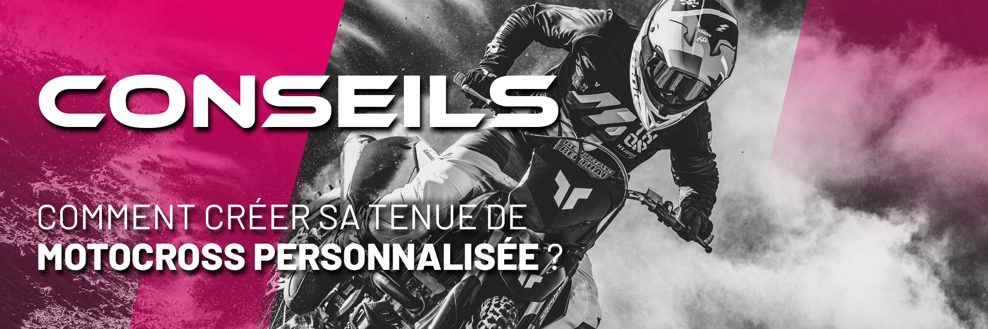 Comment créer sa tenue de motocross personnalisée ?