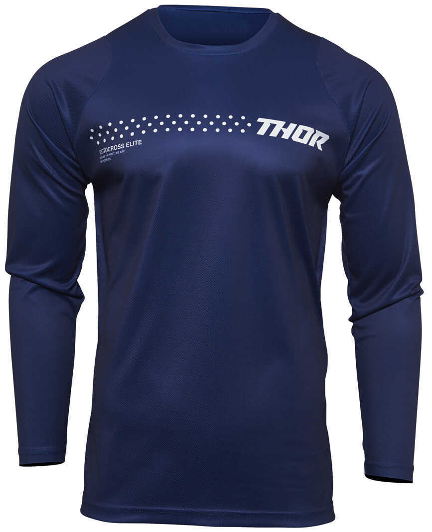 Thor Motocross - Maillot enfant Sector Atlas Noir / Bleu