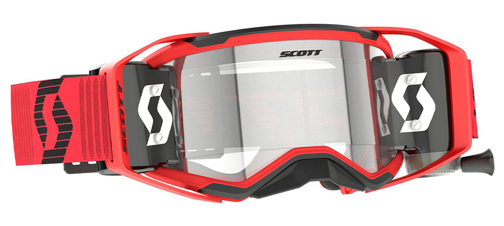 Lunettes moto cross Scott Prospect 2.0 WFS Rouge Noir