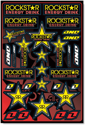rockstar energy stickers