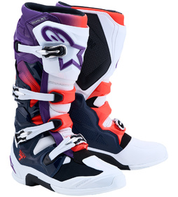 Bottes cross Alpinestars Tech 7 Violet-Blanc 2027