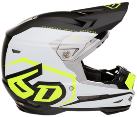 Casque cross 6D ATR-2 Delta Jaune Fluo 2025