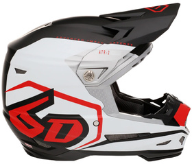 Casque cross 6D ATR-2 Delta Rouge 2025