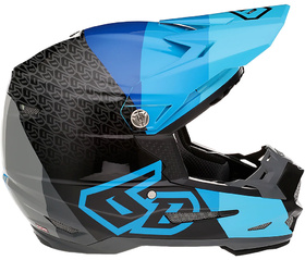 Casque cross 6D ATR-2 Range Bleu 2025