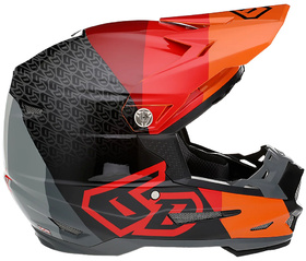 Casque cross 6D ATR-2 Range Rouge 2025