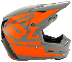 Casque cross 6D ATR-3 Hex Orange Fluo 2025