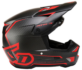 Casque cross 6D ATR-3 Nova Rouge 2025