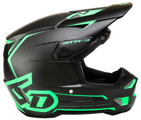 Casque cross 6D ATR-3 Nova Vert 2025