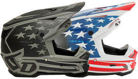 Casque cross 6D ATR-3 Patriot 2025