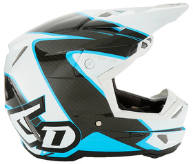 Casque cross 6D ATR-3 Wave Blanc 2025