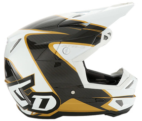 Casque cross 6D ATR-3 Wave Or 2025