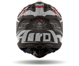 Casque cross Airoh Aviator 3 Burnout Mat 2025 Derrière