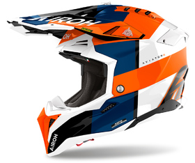 Casque cross Airoh Aviator 3 Monarch Orange Gloss 2025