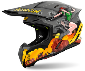 Casque cross Airoh Twist 3 Adventure Mat 2025