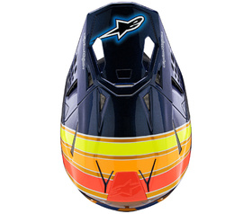 Casque cross Alpinestars Supertech S-M10 TLD Edition 2025 Dessus