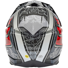 Casque cross Bell Moto-10 Spherical Fasthouse DITD 2025 Derrière