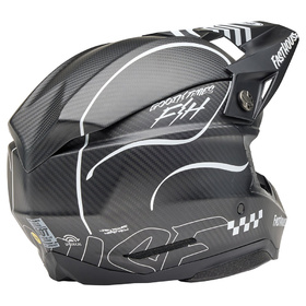 Casque cross Bell Moto-10 Spherical Fasthouse Raven 2025 Derrière