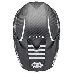 Casque cross Bell Moto-10 Spherical Fasthouse Raven 2025 Dessus