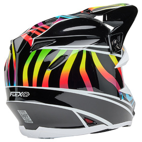 Casque cross Bell Moto-9S Flex Drift 2025 Derrière