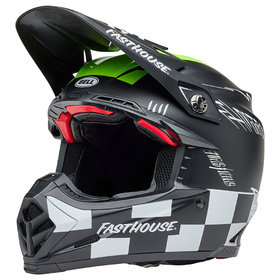 Casque cross Bell Moto-9S Flex Fasthouse Smoke Bomb 2025