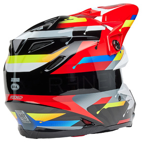 Casque cross Bell Moto-9S Flex Renen Nova 2025 Derrière