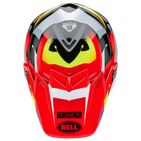 Casque cross Bell Moto-9S Flex Renen Nova 2025 Dessus