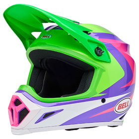 Casque cross Bell MX-9 Mips Jackal Vert Fluo 2025