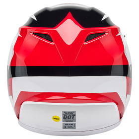 Casque cross Bell MX-9 Mips Rift Rouge 2025 Derrière