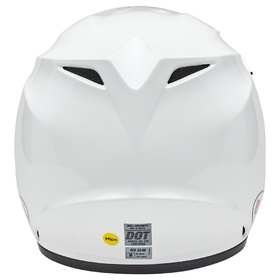 Casque cross Bell MX-9 Mips Solid Blanc 2025 Derrière