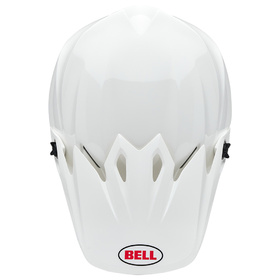 Casque cross Bell MX-9 Mips Solid Blanc 2025 Dessus