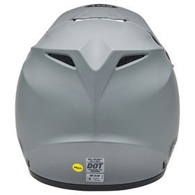 Casque cross Bell MX-9 Mips Solid Gris Mat 2025 Derrière