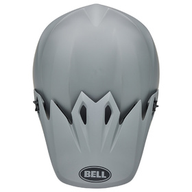 Casque cross Bell MX-9 Mips Solid Gris Mat 2025 Dessus