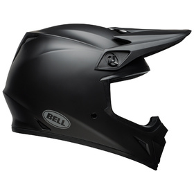 Casque cross Bell MX-9 Mips Solid Noir Mat 2025 Côté