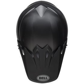 Casque cross Bell MX-9 Mips Solid Noir Mat 2025 Dessus