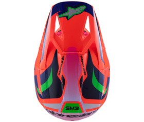 Casque cross Enfant Alpinestars S-M3 Deegan 2025 Dessus