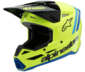 Casque cross Enfant Alpinestars S-M3 Radium Jaune Fluo 2025