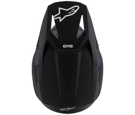 Casque cross Enfant Alpinestars S-M3 Solid 2025 Dessus