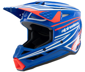 Casque cross Enfant Alpinestars S-M3 Wurx Bleu 2025