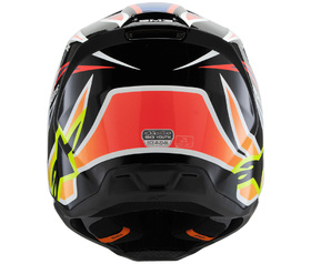 Casque cross Enfant Alpinestars S-M3 Wurx Noir 2025 Derrière