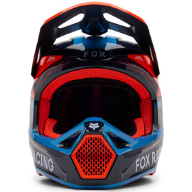 Casque cross Enfant Fox V1 Race Spec Midnight 2025 Devant