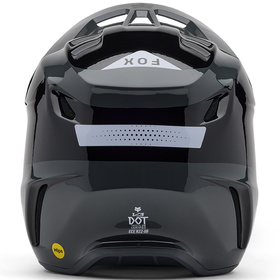 Casque cross Enfant Fox V3 Impression Noir 2025 Derrière