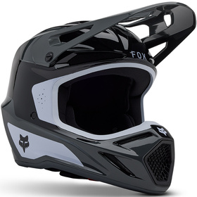 Casque cross Enfant Fox V3 Impression Noir 2025