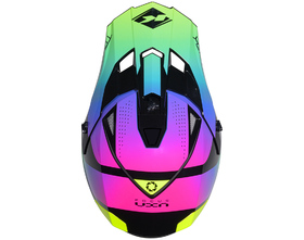 Casque cross Enfant Kenny Track Neon 2025 Dessus