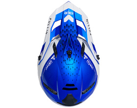 Casque cross Enfant Pull-In Master Blue 2025 Dessus