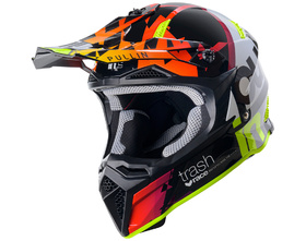 Casque cross Enfant Pull-In Trash 2025 Côté